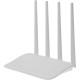 Маршрутизатор/ Tenda F6 Wi-Fi роутер N300, до 300 Мбит/с на 2,4 ГГц, LAN 3x100 Мбит/с, WAN 1x100 Мбит/с, 4x5dBi антенны, белый корпус