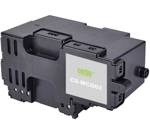 -/ Бункер Cactus CS-MCG03 (MC-G03 ёмкость для отработанных чернил) для Canon PIXMA MAXIFY GX3010/GX4010/GX3020/GX4020/GX4030/GX3040/GX4040/GX3050/GX4050/GX3060/GX4060/GX3070/GX4070/GX3080/GX4080/GX3090/GX3091/GX3092/GX4090/GX4091/GX4092