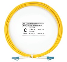  Cabeus FOP(s)-9-LC-LC-3m Шнур оптический simplex LC-LC 9/125 sm 3м LSZH