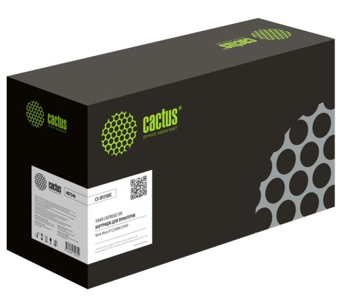 -/ Картридж лазерный Cactus CS-SP250EC 407544 голубой (1600стр.) для Ricoh Aficio SP C261SFNw