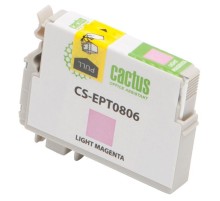 -/ Картридж струйный Cactus CS-EPT0806 T0806 светло-пурпурный (11.4мл) для Epson Stylus Photo P50/PX650