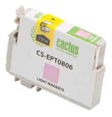 -/ Картридж струйный Cactus CS-EPT0806 T0806 светло-пурпурный (11.4мл) для Epson Stylus Photo P50/PX650