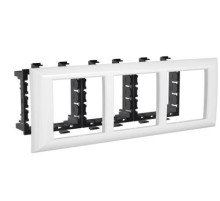 Рамка-суппорт "Avanti" для "In-liner Front", белый, 6 модулей