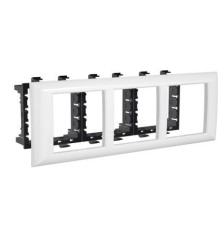 Рамка-суппорт "Avanti" для "In-liner Front", белый, 6 модулей