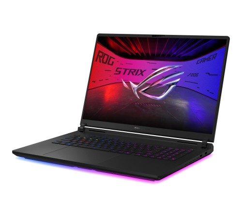 Ноутбук/ ASUS ROG Strix SCAR 18 G835LW-SA037 18"(2560x1600 mini LED)/Intel Core Ultra 9 275HX(2.7Ghz)/32768Mb/1024PCISSDGb/noDVD/Ext:NVIDIA GeForce RTX 5080(16384Mb)/Cam/BT/WiFi/90WHr/war 1y/3.3kg/Off Black/noOS Ноутбук/ ASUS ROG Strix SCAR 18 G835LW-SA037 18"(2560x1600 mini LED)/Intel Core Ultra 9 275HX(2.7Ghz)/32768Mb/1024PCISSDGb/noDVD/Ext:NVIDIA GeForce RTX 5080(16384Mb)/Cam/BT/WiFi/90WHr/war 1y/3.3kg/Off Black/noOS