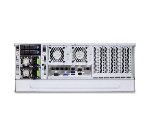 Серверная платформа/ SB403-VG, 4U, 2xLGA-3647, 60xSATA/SAS HS 3,5 bay + 2* 15mm 2.5" rear HS bay, Virgo ( 2xs3647 up to 165W, C622, 12xDDR4 DIMM, 2x10GbE SFP+, LSI 3008 SAS IOC (RAID 0/1/1E/10), dedicated BMC port, AST2500), 3x 12G 20 port EOB BP wit Серверная платформа/ SB403-VG, 4U, 2xLGA-3647, 60xSATA/SAS HS 3,5 bay + 2* 15mm 2.5" rear HS bay, Virgo ( 2xs3647 up to 165W, C622, 12xDDR4 DIMM, 2x10GbE SFP+, LSI 3008 SAS IOC (RAID 0/1/1E/10), dedicated BMC port, AST2500), 3x 12G 20 port EOB BP wit