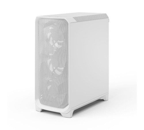 Корпус ПК без блока питания/ Case Fractal Design Meshify 3 TG Clear Tint, Midi-Tower, 3x140mm, 2xUSB-A 3.2 + 1xUSB 3.2 Type-C E-ATX, ATX, mATX, mITX, White