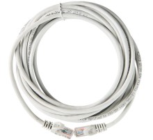Коммутационный шнур (патч-корд), кат.5Е UTP, 10м, серый