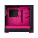 Корпус ПК без блока питания/ Case Fractal Design Pop Air RGB Magenta Core TG Clear Tint, Midi-Tower, 3x120mm RGB, 2xUSB-A 3.2 ATX, mATX, mITX Black/Magenta