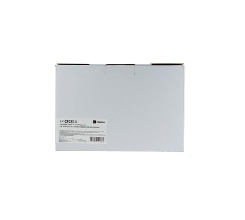 Картридж F+ imaging, черный, 10 500 страниц, для HP моделей LJ M630z/M604dn/M605dn/M606dn (аналог CF281A), FP-CF281A (Мятая упаковка)