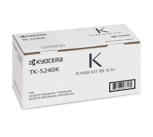 Тонер-картридж TK-5240K 4 000 стр. Black для P5026cdn/cdw, M5526cdn/cdw