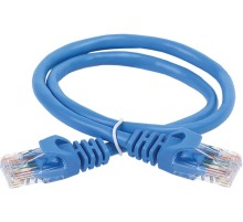 ITK Коммутационный шнур кат. 6 UTP LSZH 3м синий