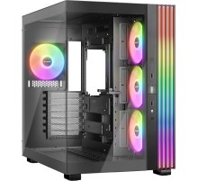 Корпус ПК без блока питания/ Case be quiet! LIGHT BASE 600 LX, Midi-Tower, TG, 4x120mm ARGB, 2xUSB-A 3.2, 1xUSB 3.2 Type-C, ATX, mATX, mITX Black
