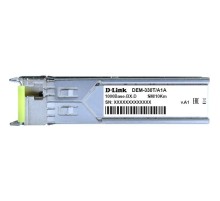 Трансивер/ 330T/10KM WDM SFP Transceiver, 1000Base-BX-D, Simplex LC, TX: 1550nm, RX: 1310nm, Single-mode, 10KM