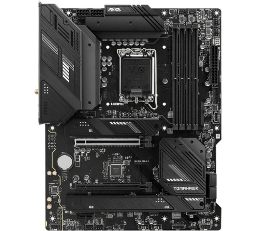 Материнская плата/ MB MSI INTEL B760 s1700, 4xDDR5(256GB), HDMI 2.1/DP, 1xPCIe 5.0x16, 1xPCIe 3.0x16, 1xPCIe 4.0, 1xLAN (2.5GbE), Wi-Fi, BT, 4xSATA 6Gb/s, 3xM.2, 1xUSB-C, 4xUSB 3.2, 4xUSB 2.0, ATX Материнская плата/ MB MSI INTEL B760 s1700, 4xDDR5(256GB), HDMI 2.1/DP, 1xPCIe 5.0x16, 1xPCIe 3.0x16, 1xPCIe 4.0, 1xLAN (2.5GbE), Wi-Fi, BT, 4xSATA 6Gb/s, 3xM.2, 1xUSB-C, 4xUSB 3.2, 4xUSB 2.0, ATX