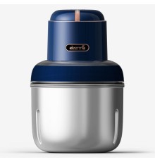 Беспроводной кухонный комбайн deerma Food Processor DEM-JR08 Blue, 220W, Maximum capacity - 0.8L / 1L / 1.2L, Bowl material - Metal