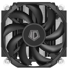 Кулер для процессора ID-COOLING IS-28i BLACK LGA1851/1700/1200/115X низкопрофильный высота 28mm (48шт/кор, TDP 65W, PWM, 2 тепл.трубки, медная база, FAN 92mm) BOX