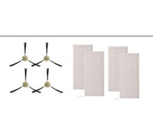 Комплект аксессуаров для робота-пылесоса TCL SWEEVA 500 (боковая щетка - 4 шт., фильтр - 4 шт.)