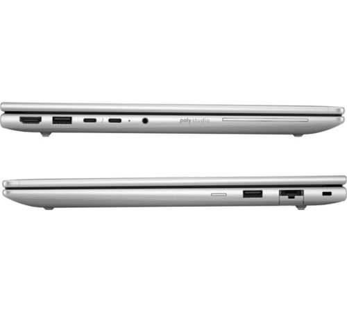 Ноутбук HP EliteBook 8 G1i 14 Intel Core Ultra7-255U,14" WUXGA (1920x1200) IPS 300cd AG,16Gb DDR5-5600MHz(1),512Gb SSD NVMe,Al Case,62Wh,FPS,ENG\RU Kbd Backlit,1.39kg,Silver,1y,Win11Pro