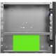 Корпус с внешним блоком питания 120Вт./ Case Foxline mITX 120W ext., DC-converter, 2xUSB3.0, 1x40mmFan, Black, VESA, powercord