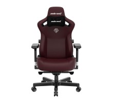 Кресло игровое Anda Seat Kaiser 3, цвет бордовый, размер XL (180кг), материал ПВХ (модель AD12)