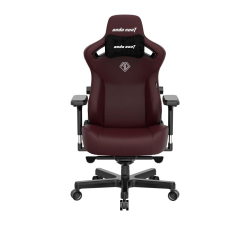 Кресло игровое Anda Seat Kaiser 3, цвет бордовый, размер XL (180кг), материал ПВХ (модель AD12) Кресло игровое Anda Seat Kaiser 3, цвет бордовый, размер XL (180кг), материал ПВХ (модель AD12)