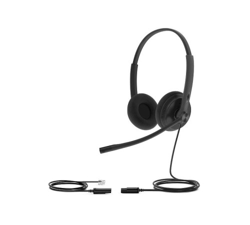Wired Headset with QD to RJ Port YHS34 Lite Dual Wired Headset with QD to RJ Port YHS34 Lite Dual