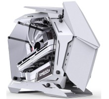 Корпус без блока питания/ Case JONSBO MOD-3 MINI, Midi-Tower, TG, no fans, 1xUSB-A 3.0 + 1xUSB-C 3.2, mATX, mITX White