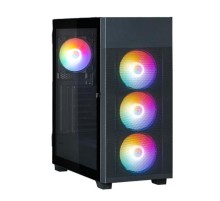 корпус ZALMAN S5 NEO, ATX, BLACK, WINDOW, 2xCOMBO (3.5" or 2.5"), 4x2.5", 1xUSB2.0, 1xUSB3.1, FRONT 3x120mm FRGB, REAR 1x120mm FRGB