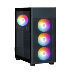 корпус ZALMAN S5 NEO, ATX, BLACK, WINDOW, 2xCOMBO (3.5" or 2.5"), 4x2.5", 1xUSB2.0, 1xUSB3.1, FRONT 3x120mm FRGB, REAR 1x120mm FRGB