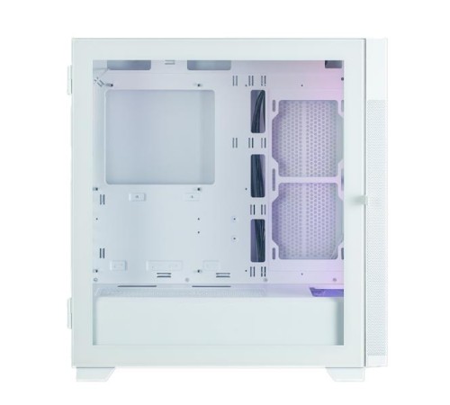 корпус ZALMAN S5 NEO, ATX, WHITE, WINDOW, 2xCOMBO (3.5" or 2.5"), 4x2.5", 1xUSB2.0, 1xUSB3.1, FRONT 3x120mm FRGB, REAR 1x120mm FRGB