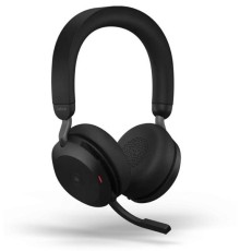 беспроводная гарнитура Jabra Evolve 2 75, Link380a MS Stereo Stand Black