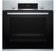 Встраиваемая электрическая духовка BOSCH 59.5x59.4x54.8 см, 66 л, гриль, конвекция, нержавеющая сталь