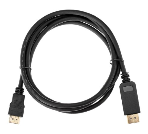 Кабель-переходник/ Кабель-переходник DisplayPort M-> HDMI M 4K@30Hz 1.8m iOpen (Aopen/Qust) <ACG608-1.8M>