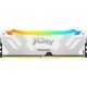 Память оперативная/ Kingston 64GB 6400MT/s DDR5 CL32 DIMM (Kit of 2) FURY Renegade RGB White XMP