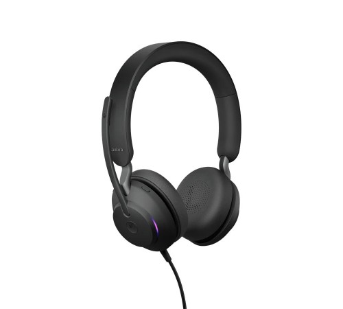 Гарнитура проводная/ Jabra Evolve2 40, USB-A, MS Stereo