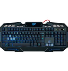 Defender Проводная игровая клавиатура Doom Keeper GK-100DL RU,3-х цветная,19 Anti-Ghost