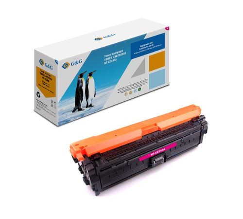 Картридж Cartridge G&G 651A для HP CLJ M775, с чипом 16 000 стр. пурпурный аналог CE343A  гарантия 36 мес.