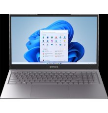 Ноутбук IRBIS 15N 15.6" FHD (1920x1080) IPS AG,Core i5-1235U,16Gb DDR4-3200(2),512Gb SSD,Wi-Fi 6+BT 5,5300mAh,Metal Case,Kbd Backlit,Type-C Charger,1.77kg,Grey,1y warranty,no OS