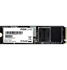 Твердотельный накопитель/ Foxline SSD X5-E21T, 1024GB, M.2(22x80mm), NVMe, PCIe Gen4x4, 3D TLC, R/W 5100/4800MB/s, IOPs 800 000/950 000, TBW 700, DWPD 0.9 (2 года)