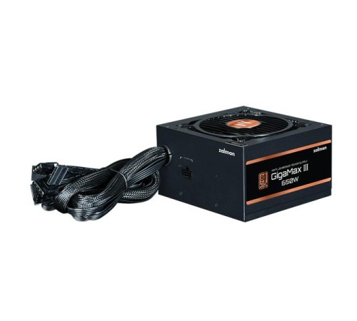 Блок питания Zalman ZM650-GV3, 650W, ATX12V v3.0, Gen 5.0, APFC, 12cm Fan, 80+ Bronze, Retail Блок питания Zalman ZM650-GV3, 650W, ATX12V v3.0, Gen 5.0, APFC, 12cm Fan, 80+ Bronze, Retail