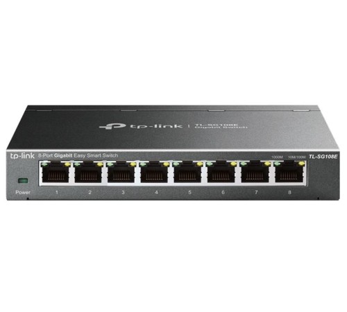 коммутатор TP-Link TL-SG108E, 8-Port Gigabit Easy Smart Switch