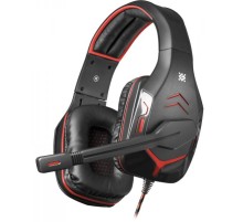Defender Игровая гарнитура Excidium красный + черный, кабель 2,2 м