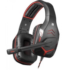 Defender Игровая гарнитура Excidium красный + черный, кабель 2,2 м