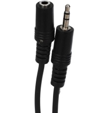 Кабель/ Кабель удлинительный 3.5 Jack (M) - 3.5 Jack (F), стерео, аудио, 1.8м VCOM <VAV7179-1.8M>