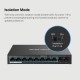 Коммутатор/ 10-Port 10/100Mbps Desktop Switch with 8-Port PoE+
