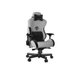 Кресло игровое Anda Seat T-Pro 2, цвет серый/чёрный, размер XL (200 кг), материал ткань (модель AD12)