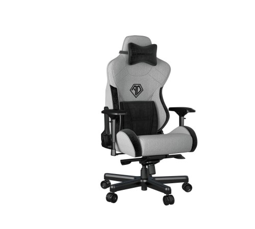 Кресло игровое Anda Seat T-Pro 2, цвет серый/чёрный, размер XL (200 кг), материал ткань (модель AD12) (Мятая упаковка) Кресло игровое Anda Seat T-Pro 2, цвет серый/чёрный, размер XL (200 кг), материал ткань (модель AD12) (Мятая упаковка)