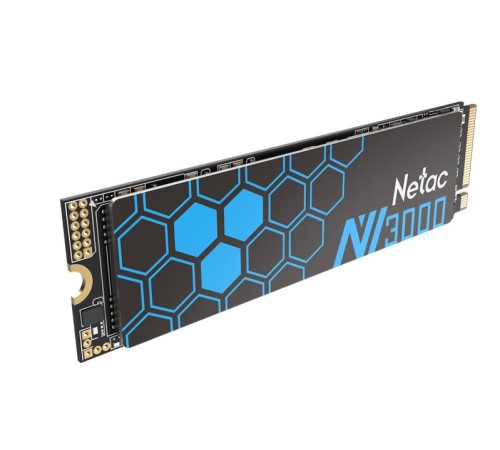 SSD накопитель Netac SSD NV3000 250GB PCIe 3 x4 M.2 2280 NVMe 3D NAND, R/W up to 3000/1400MB/s, IOPS(R4K) 160K/120K, TBW 150TB, with heat sink, 5y wty SSD накопитель Netac SSD NV3000 250GB PCIe 3 x4 M.2 2280 NVMe 3D NAND, R/W up to 3000/1400MB/s, IOPS(R4K) 160K/120K, TBW 150TB, with heat sink, 5y wty