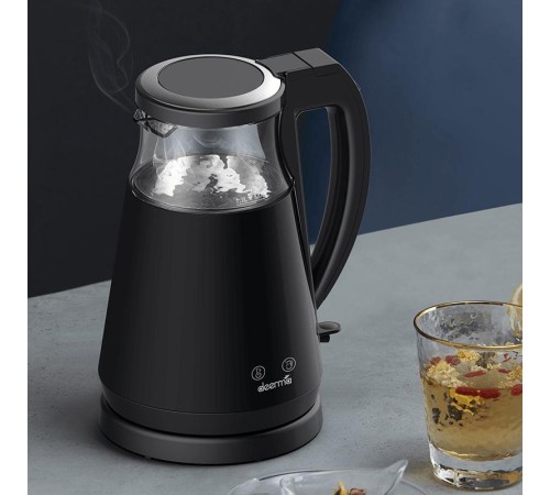 Electric Kettle DEM-SH90W Black, 1.7L, 1700W, thermostat 40-100°C Electric Kettle DEM-SH90W Black, 1.7L, 1700W, thermostat 40-100°C